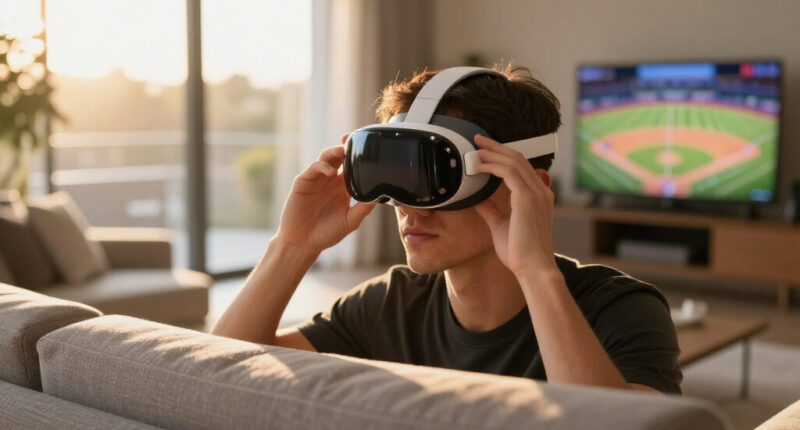 How Vision Pro Brings Friday Night Baseball To Life In Immersive VR