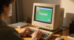 TinySol, A Tiny Solitaire Game For DOS